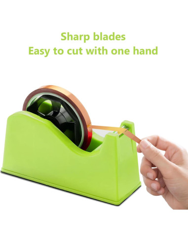 Dispensador de Cinta de Calor LKYUYV Verde con Base Antideslizante