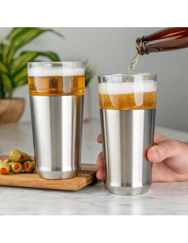 Vaso Aislado al Vacío Elevated Craft 473 ml Acero Inoxidable