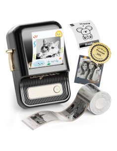 Impresora de Etiquetas NIIMBOT B21 Pro 300DPI Portátil Negra