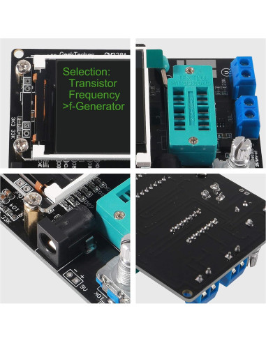 Probador de Transistores ACEIRMC GM328A LCD Multifuncional