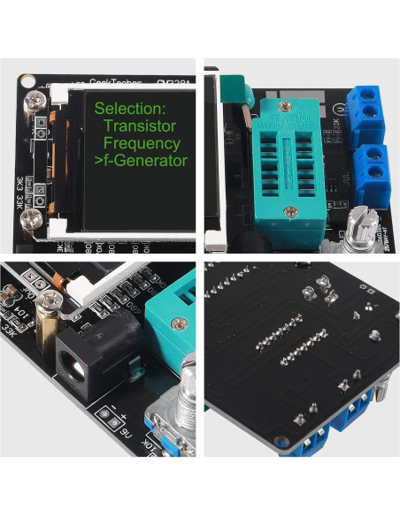Probador de Transistores ACEIRMC GM328A LCD Multifuncional Probador de Transistores ACEIRMC GM328A LCD Multifuncional