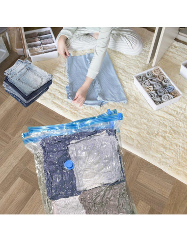 Bolsas de Almacenamiento al Vacío Jumbo Dipoo 10 Pzas
