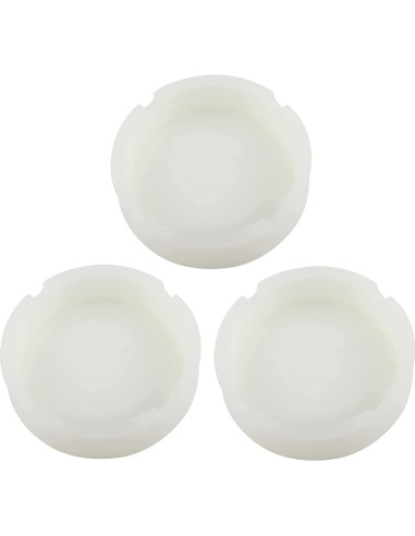 Cenicero Luminiscente de Silicona HOWDIA - Paquete de 3