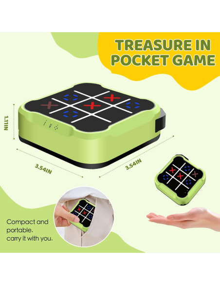 Juego Electrónico Portátil 4 en 1 TGHIJKK para Niños 6-12 Años Juego Electrónico Portátil 4 en 1 TGHIJKK para Niños 6-12 Años
