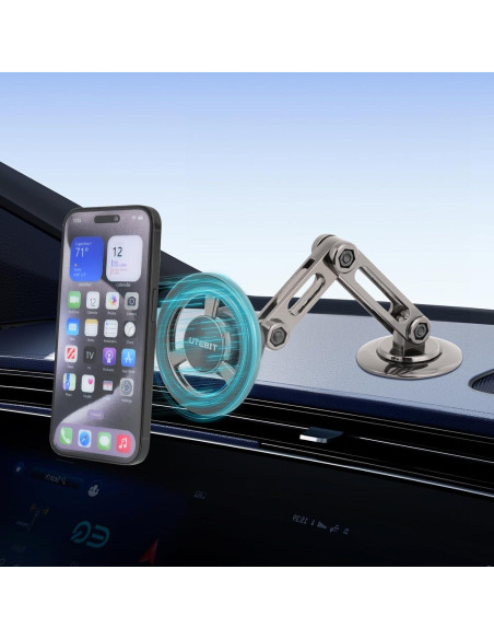 Soporte para Teléfono de Coche UTEBIT Magsafe Ajustable 360 Soporte para Teléfono de Coche UTEBIT Magsafe Ajustable 360