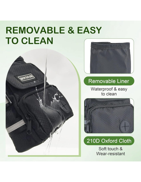 Bolsa de Entrenamiento para Perros Moysoon - Impermeable y Ajustable Bolsa de Entrenamiento para Perros Moysoon - Impermeable y Ajustable