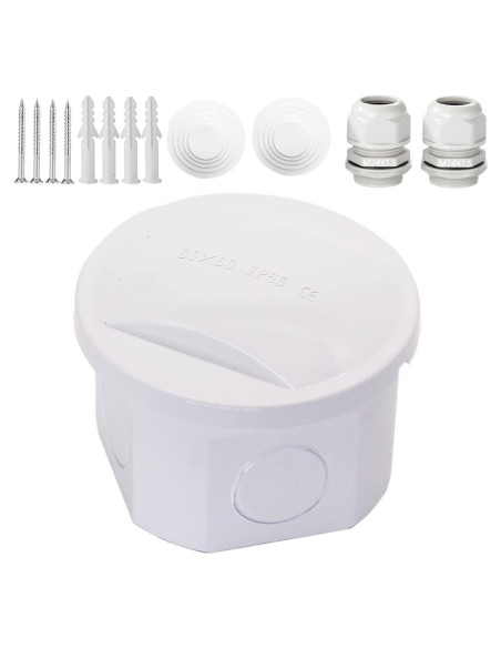 Caja de Conexiones Zulkit IP55 Plástico ABS 20x5 cm Caja de Conexiones Zulkit IP55 Plástico ABS 20x5 cm