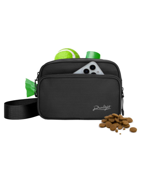 Bolsa de Entrenamiento para Perros Runlight G178 Crossbody Negra Bolsa de Entrenamiento para Perros Runlight G178 Crossbody Negra
