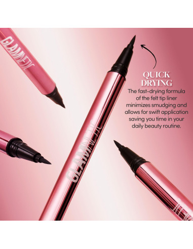 Eyeliner Magnético Glamnetic Negro 7.4 ml a Prueba de Agua
