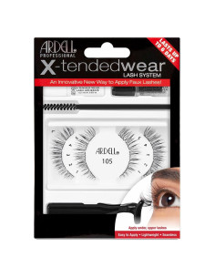 Pestañas Individuales Ardell X-tended Wear 105 - Larga Duración