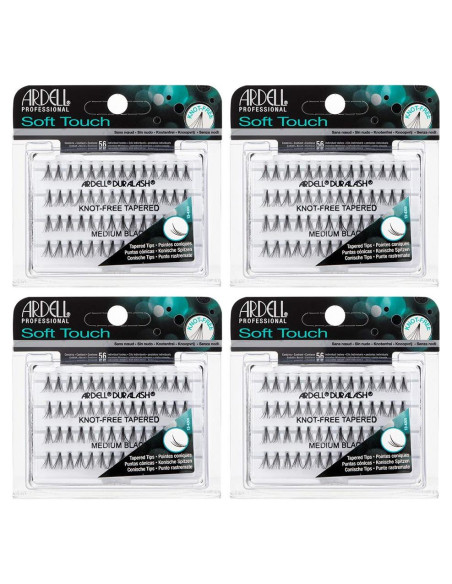 Pestañas Individuales Ardell Soft Touch Negras Medias Sin Nudos Pestañas Individuales Ardell Soft Touch Negras Medias Sin Nudos