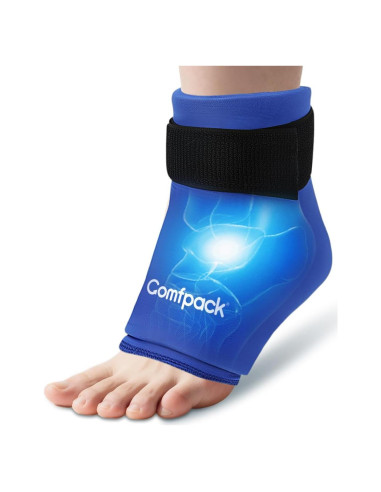 Funda de Hielo para Tobillo Comfpack - Terapia Fría y Caliente