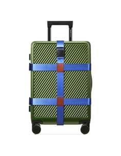 Correas de Equipaje Doble Cruz Linpr - Nylon Azul 3000 kg