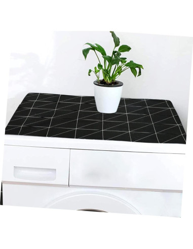 Cubierta Protectora de Lino Beatifufu para Refrigerador y Lavadora 90x30cm