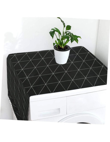 Cubierta Protectora de Lino Beatifufu para Refrigerador y Lavadora 90x30cm