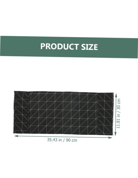 Cubierta Protectora de Lino Beatifufu para Refrigerador y Lavadora 90x30cm Cubierta Protectora de Lino Beatifufu para Refrigerador y Lavadora 90x30cm