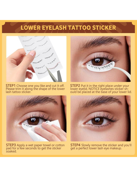 Kit de Pestañas Magnéticas QUEWEL 2 Pares Reutilizables