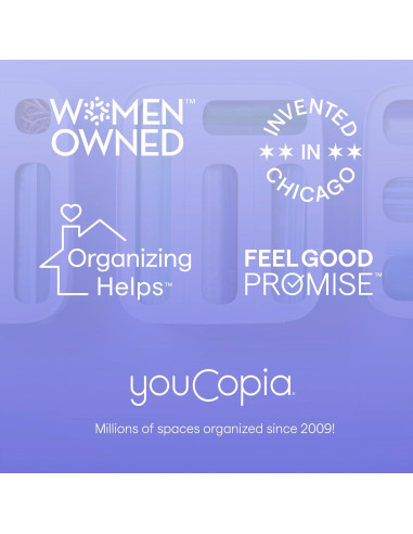 Contenedor Deslizante YouCopia DrawerFit 61x18x6.9 cm Blanco