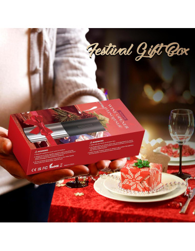 Abridor de Vino Eléctrico Assark KP3-362103 5-en-1 Recargable