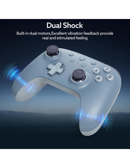 Controlador Inalámbrico 2C Ultimate 8BitDo - Edición Arándano Controlador Inalámbrico 2C Ultimate 8BitDo - Edición Arándano