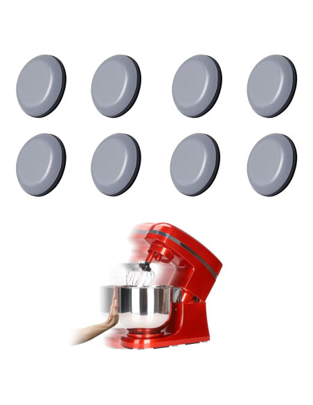 Deslizadores autoadhesivos para electrodomésticos TUYUU - 8 piezas Deslizadores autoadhesivos para electrodomésticos TUYUU - 8 piezas