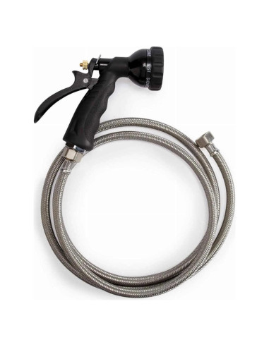 Manguera de Spray 6-en-1 Equipo Maestro 152.4 cm Negro