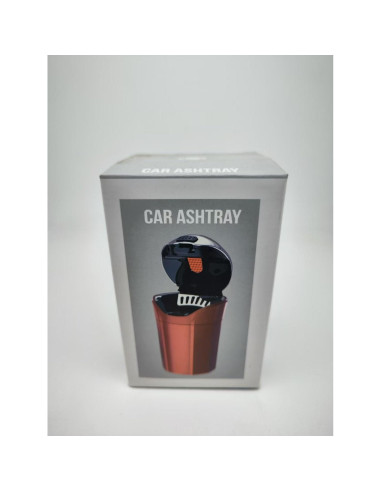 Cenicero de coche StoreBao con encendedor solar y luz LED