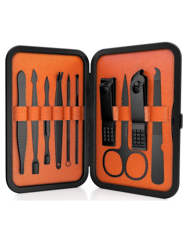 Kit de Manicura y Pedicura 10 Piezas Wild Willies - Aseo Masculino