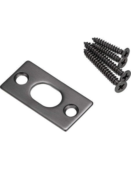 Cerraduras de Puerta Empotradas Sumnacon 6" Acero Inoxidable Negro Cerraduras de Puerta Empotradas Sumnacon 6" Acero Inoxidable Negro