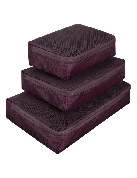 Conjunto de 3 Cubos de Empaque Travelon - Organizador de Viaje Conjunto de 3 Cubos de Empaque Travelon - Organizador de Viaje