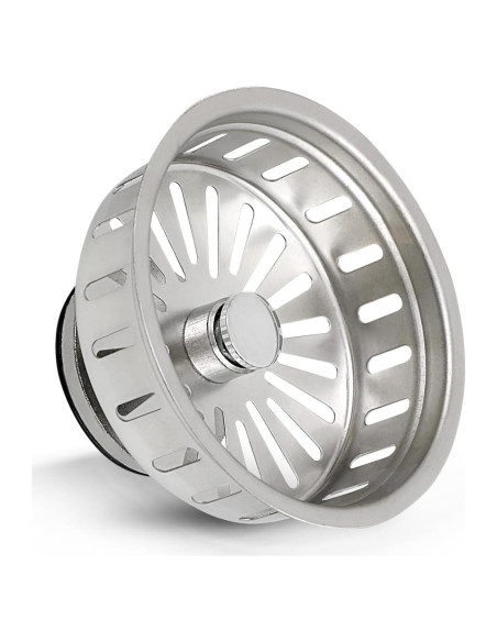 Filtro de Canasta de Acero Inoxidable Highcraft 97353 para Fregadero Filtro de Canasta de Acero Inoxidable Highcraft 97353 para Fregadero