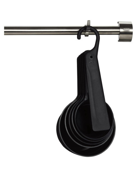 Juego de Tazas Medidoras OXO 6 Piezas Negro 1 Litro Juego de Tazas Medidoras OXO 6 Piezas Negro 1 Litro