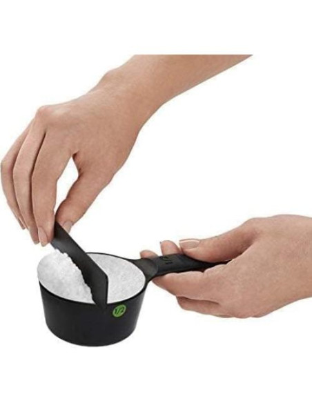 Juego de Tazas Medidoras OXO 6 Piezas Negro 1 Litro Juego de Tazas Medidoras OXO 6 Piezas Negro 1 Litro