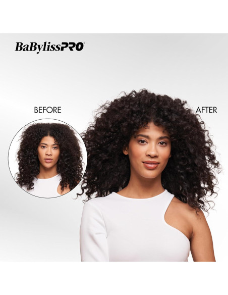 Secador de Pelo BaBylissPRO Nano Titanium 1875W Iónico Negro Secador de Pelo BaBylissPRO Nano Titanium 1875W Iónico Negro