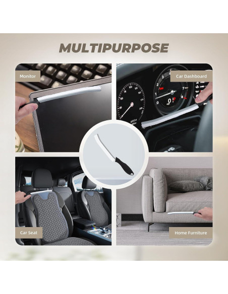 Juego de Cepillos de Limpieza KMOSENIA - 3 Unidades, Negro/Blanco Juego de Cepillos de Limpieza KMOSENIA - 3 Unidades, Negro/Blanco