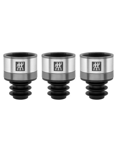 Sellador de Vino ZWILLING Fresh & Save 3 Piezas Acero Inoxidable