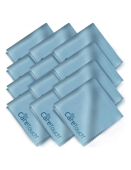 Paño de limpieza Care Touch - 12 paños microfibra 15x18 cm Paño de limpieza Care Touch - 12 paños microfibra 15x18 cm