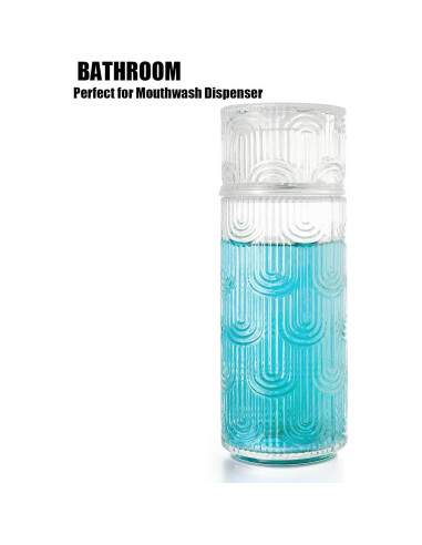 Juego de Jarra de Agua y Vaso de Noche FQDGTFA 640 ml