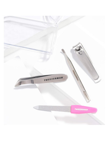 Kit de Rescate de Uñas Tweezerman Mini - Acero Inoxidable