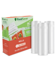 Bolsas al Vacío FoodSaver 3 Rollos 21.9 x 6.7 cm