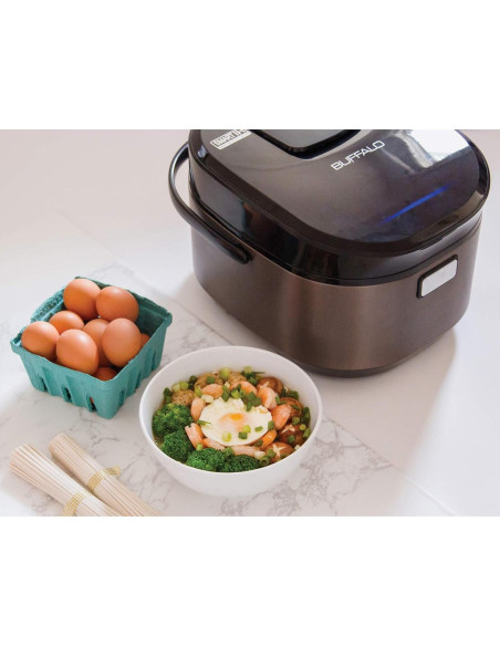 Cocedor de Arroz Buffalo IH 10 Tazas 1.8L Inducción Antiadherente Cocedor de Arroz Buffalo IH 10 Tazas 1.8L Inducción Antiadherente