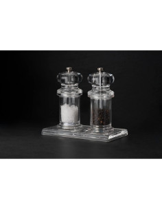 Bandeja Acrílica Cole & Mason para Molinillos de Sal y Pimienta 2
