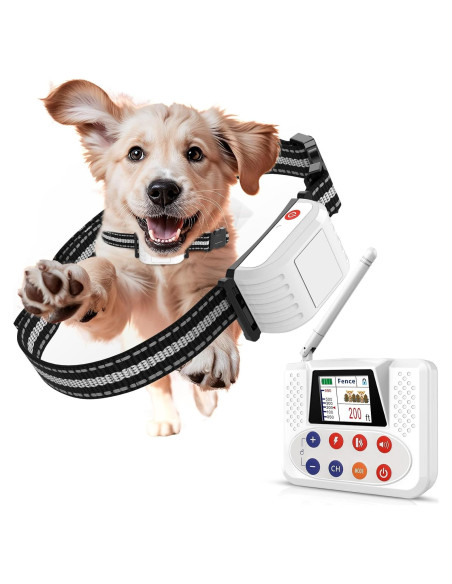 Cerca Inalámbrica para Perros NBSUN con Pantalla LCD 2025 Cerca Inalámbrica para Perros NBSUN con Pantalla LCD 2025