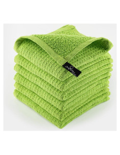 Paños de Cocina Candy Cottons 100% Algodón 30x30 cm Verde Manzana