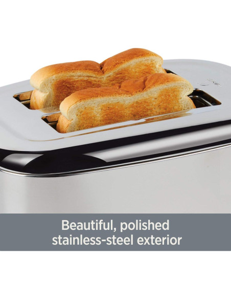 Tostadora All-Clad Acero Inoxidable 2 Rebanadas LED Plata Tostadora All-Clad Acero Inoxidable 2 Rebanadas LED Plata