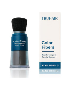 TRUHAIR Fibras de Color Negro para Cobertura de Raíces 4.5g