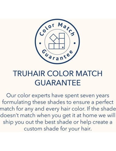TRUHAIR Fibras de Color Negro para Cobertura de Raíces 4.5g