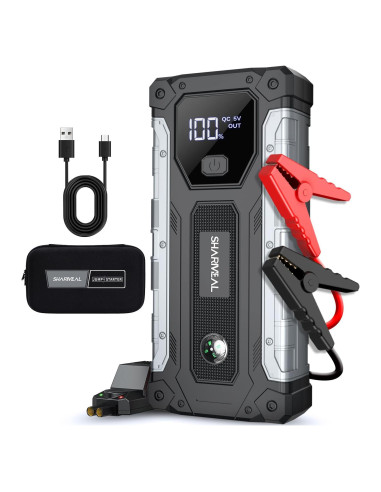 Arrancador de Coche Sharmeal GL985 4000A 12V Portátil