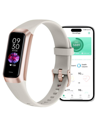 Rastreador de Fitness APPBYER C60 - Monitoreo Cardíaco y Sueño