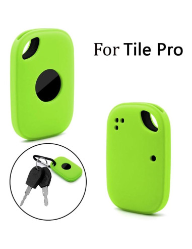 Funda de Silicona para Tile Pro 2024 con Mosquetón - Negro